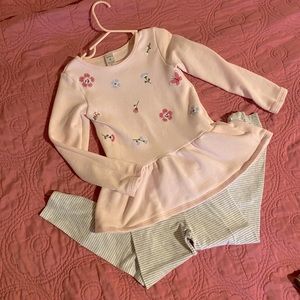Carter’s Sweatshirt Dress with Leggings